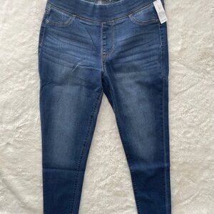 SALE! NEW Old Navy ROCKSTAR Blue Womens Size 10 Petite Mid-Rise Jeans NWT